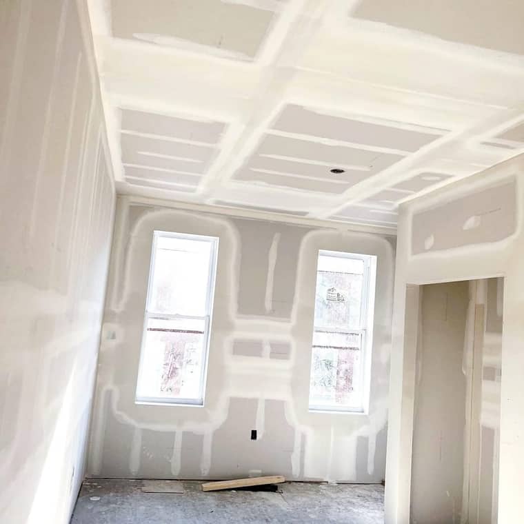 Drywall and coffered ceiling installation in Corpus Christi